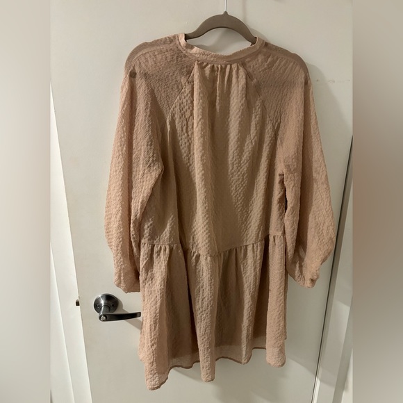 Chiffon dress HM (size XS) Blush pink - Picture 2 of 3